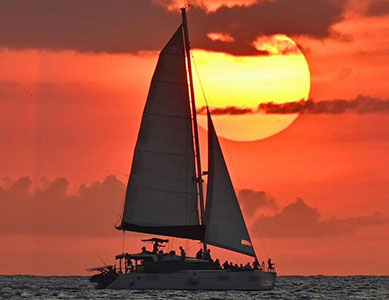 Private Sunset Catamaran Cozumel