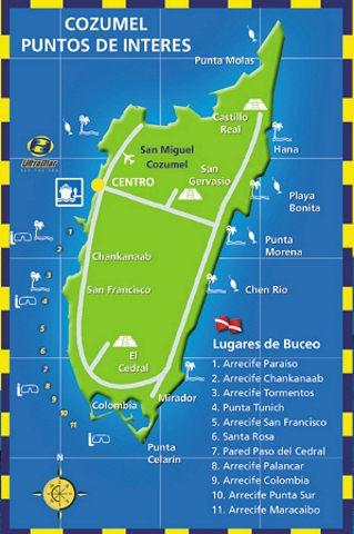 Cozumel Ferry Schedules: Cozumel and Playa del Carmen